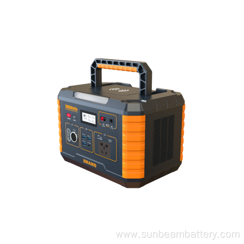 Emergency portable power station lithium battery